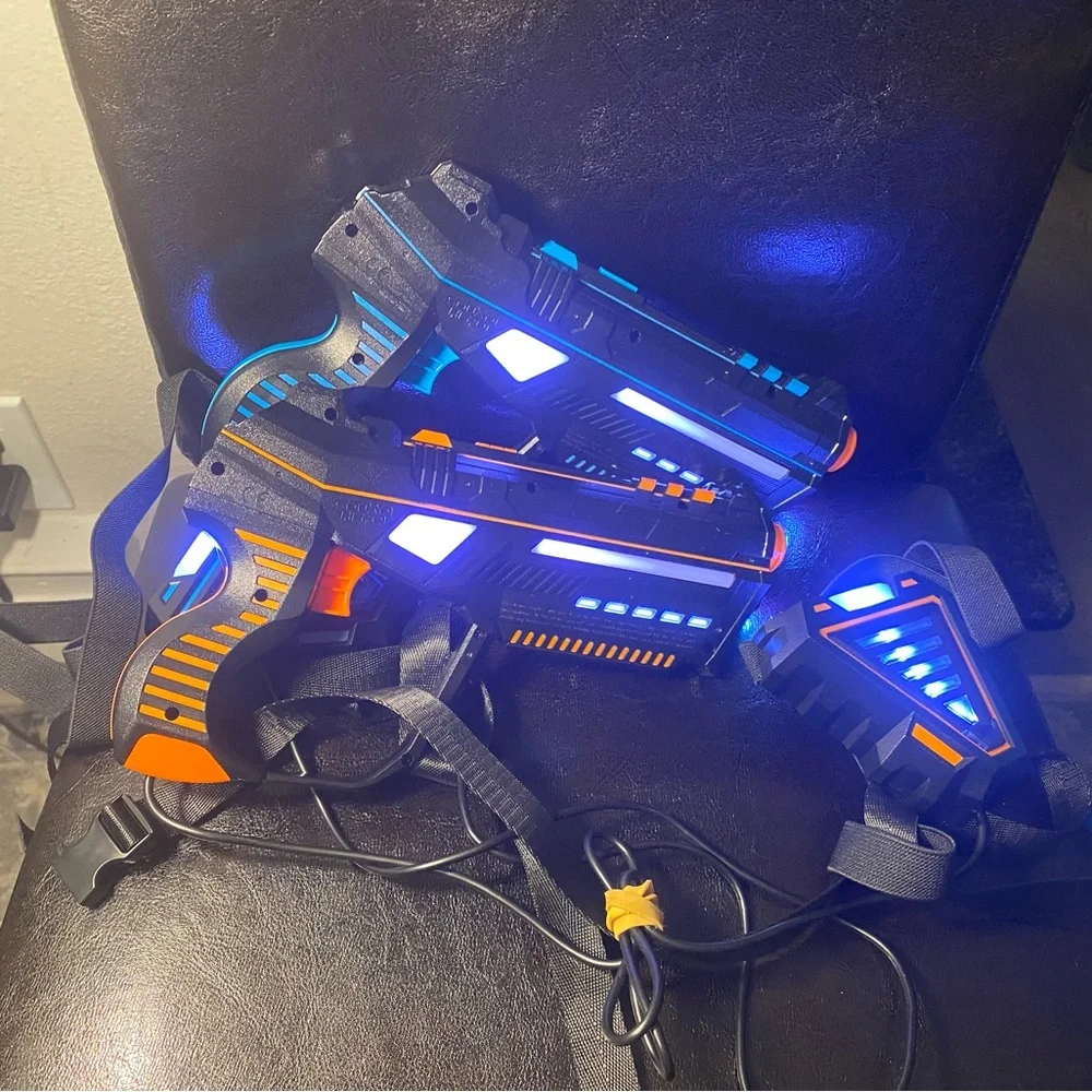 2X Squad Hero Rechargeable Laser Tag Set for Kids, Teens & Adults - Guns & Vests